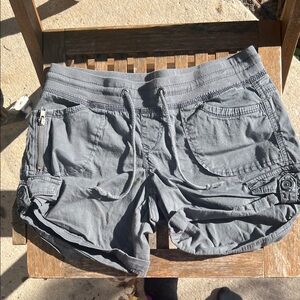 UNIONBAY Women's Charcoal Cargo Shorts